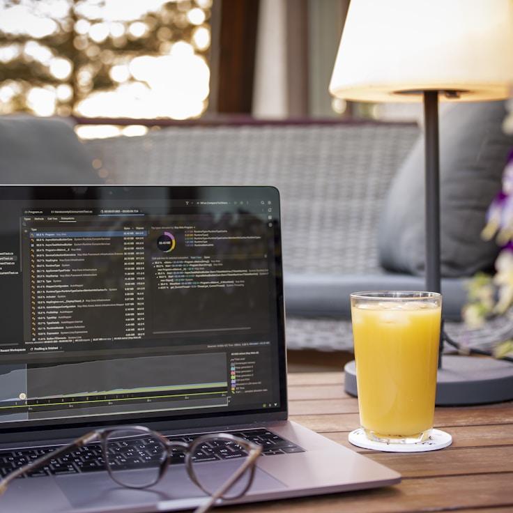 iOS app development workspace